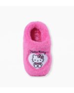 PANTUFLAS FOOTY HELLO KITTY HEART FUCSIA (27-38) - Imagen 2