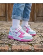 ZAPATILLAS FOOTY HELLO KITTY LITTLE FUCSIA (25-30) - Imagen 3
