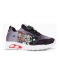 ZAPATILLAS FOOTY POP TOY STORY NEGRA CON LUCES AL PISAR (25-30)