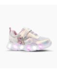ZAPATILLAS FOOTY FROZEN SNOW ROSA CON LUZ AL PISAR (23-28)