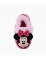 PANTUFLAS FOOTY MINNIE FUCSIA (23-30) - Imagen 2
