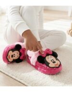 PANTUFLAS FOOTY MINNIE FUCSIA (23-30) - Imagen 3