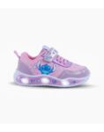ZAPATILLAS FOOTY PLUS STAR STITCH LILA LUCES AL PISAR (25-30)