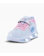 ZAPATILLAS FOOTY PLUS STAR STITCH CELESTE LUCES AL PISAR (25-30) - Imagen 2