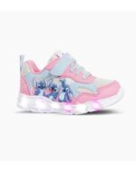 ZAPATILLAS FOOTY STITCH DANCE CELESTE CON LUZ AL PISAR (25-30)