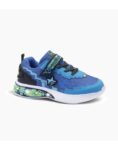 ZAPATILLAS FOOTY PIXEL GAME AZUL CON LUZ AL PISAR (27-34)