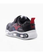 ZAPATILLAS FOOTY PLUS SPIDER POWER NEGRO LUCES AL PISAR (25-30) - Imagen 2