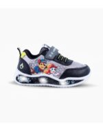 ZAPATILLAS FOOTY PLUS PAW PATROL FRIENDS NEGRO LUCES AL PISAR (23-28)