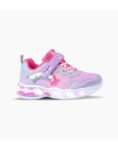 ZAPATILLAS FOOTY RAINBOW SHINE LILA CON LUZ AL PISAR (27-34)