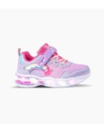 ZAPATILLAS FOOTY RAINBOW SHINE LILA CON LUZ AL PISAR (27-34)