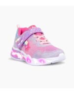 ZAPATILLAS FOOTY RAINBOW SHINE LILA CON LUZ AL PISAR (27-34) - Imagen 2