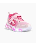 ZAPATILLAS FOOTY RAINBOW SHINE ROSA CON LUZ AL PISAR (27-34) - Imagen 2
