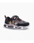 ZAPATILLAS FOOTY PLUS PAW PATROL TEAM NEGRO LUCES AL PISAR (23-28)