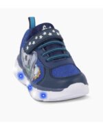 ZAPATILLAS FOOTY MINI SOCCER PELOTA AZUL CON LUZ AL PISAR (22-26) - Imagen 3