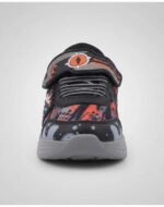 ZAPATILLAS FOOTY DRAGON FIRE NEGRO CON LUZ AL PISAR (27-34) - Imagen 2