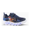 ZAPATILLAS FOOTY PAW PATROL AZUL CON LUZ AL PISAR (23-28)
