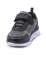 ZAPATILLAS FOOTY MINI DINOSAURIO T-REX WILD NEGRO CON LUZ AL PISAR (22-26) - Imagen 3