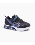 ZAPATILLAS FOOTY PIXEL GAME NEGRO CON LUZ AL PISAR (27-34)