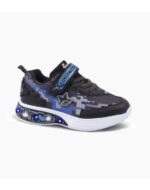 ZAPATILLAS FOOTY PIXEL GAME NEGRO CON LUZ AL PISAR (27-34)