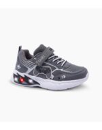 ZAPATILLAS FOOTY GAMER STREAM GRIS CON LUZ AL PISAR (27-34)