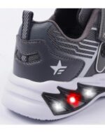ZAPATILLAS FOOTY GAMER STREAM GRIS CON LUZ AL PISAR (27-34) - Imagen 3