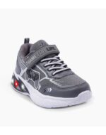 ZAPATILLAS FOOTY GAMER STREAM GRIS CON LUZ AL PISAR (27-34) - Imagen 2