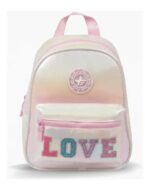 MOCHILA PUFFY FOOTY LOVE ROSA