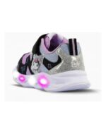 ZAPATILLAS FOOTY KUROMI NEGRO/LILA CON LUZ AL PISAR (25-30) - Imagen 3
