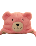 GORRO INVIERNO OSO ROSA