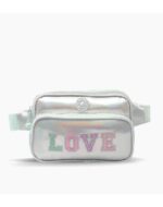 RIÑONERA LOVE VERDE SILVER