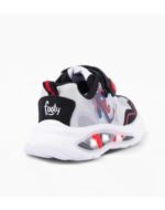 ZAPATILLAS FOOTY SPIDERMAN NEW NEGRO CON LUCES AL PISAR (24-30) - Imagen 3